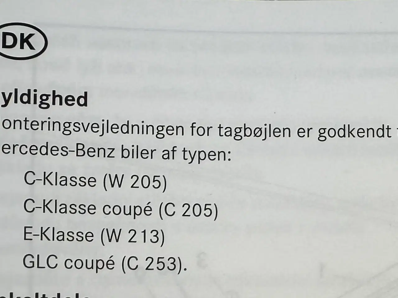 Billede 5 - Originale Tagbøjler til Mercedes