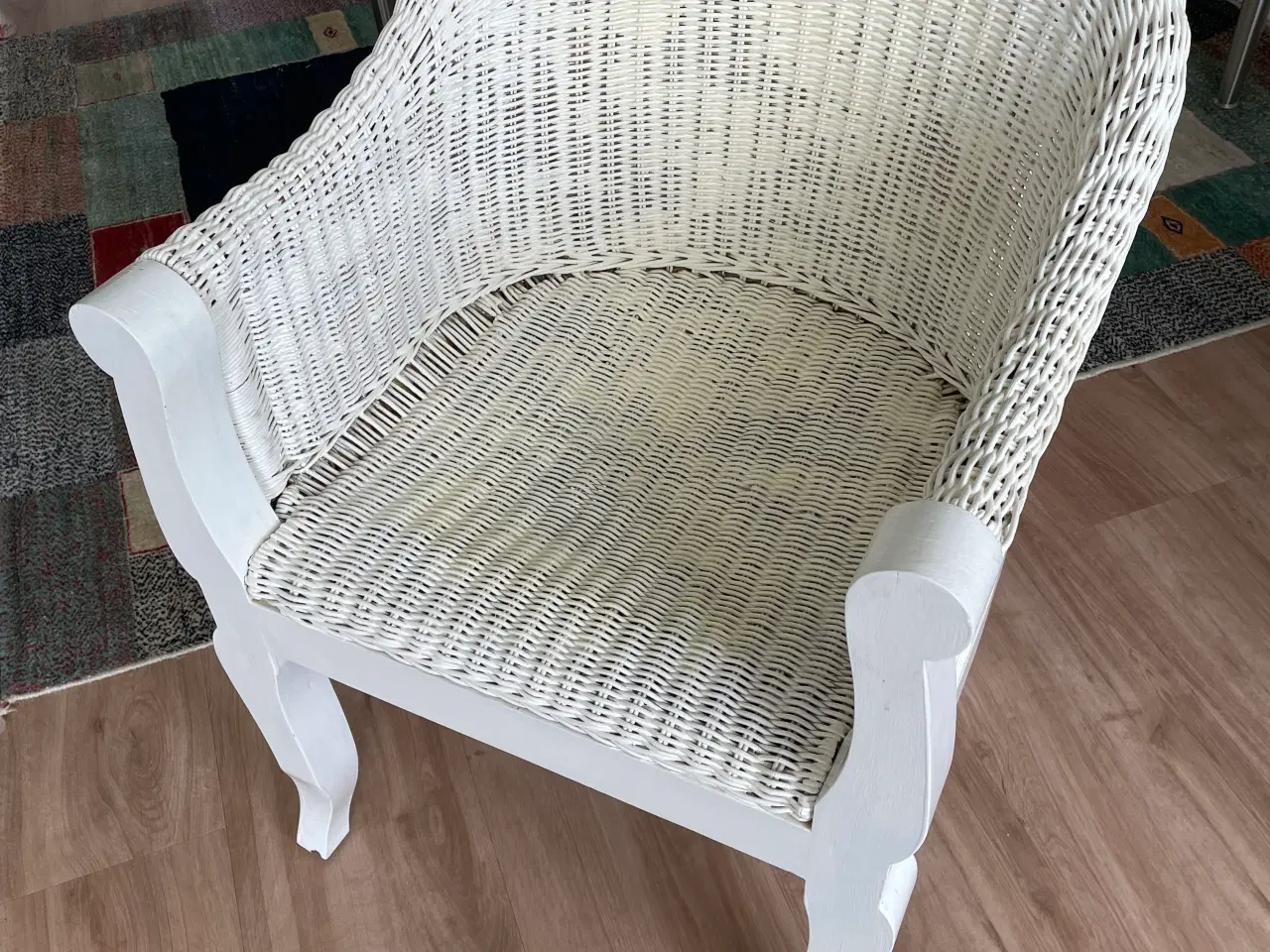 Billede 1 - Kurvestol til altan eller have 