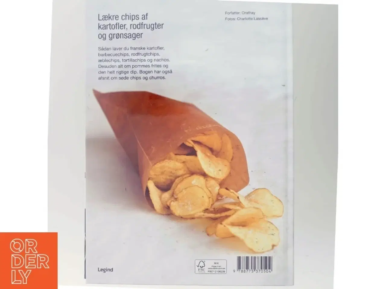 Billede 3 - Chips & snacks : 28 opskrifter på snacks og dips til drinks af Orathay (Bog)