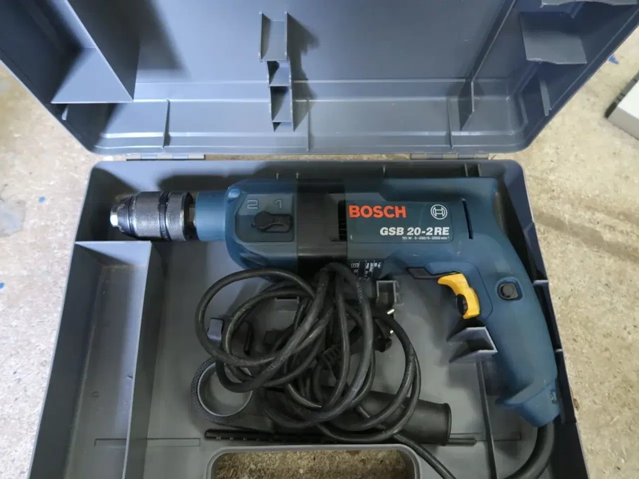 Billede 4 - Slibemaskine BOSCH PDA 10-92, slagboremaskine BOSCH GSB 20-2RE samt vinkelsliber