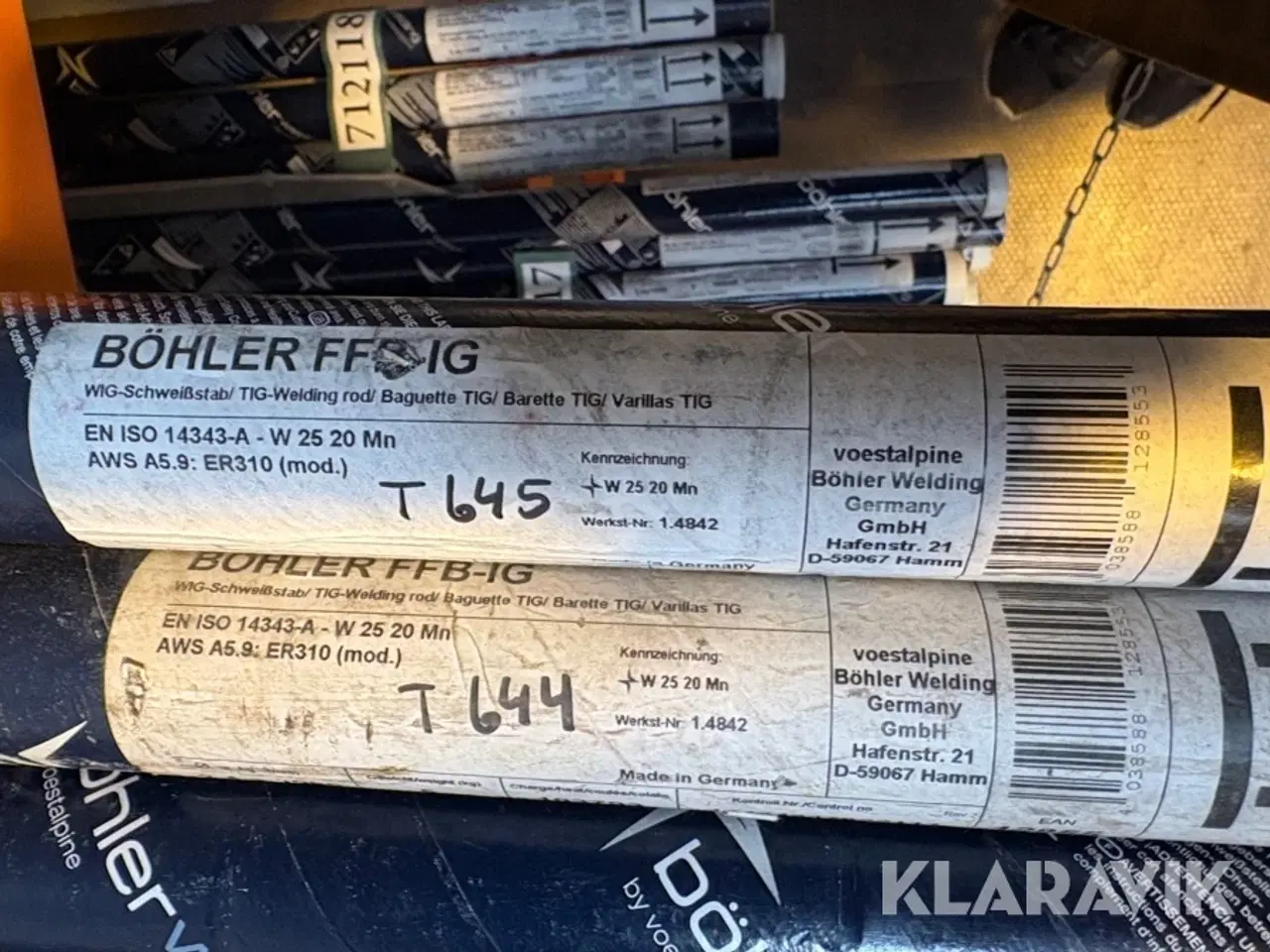 Billede 3 - Svejsetråd Böhler FFB-IG - 3 ruller
