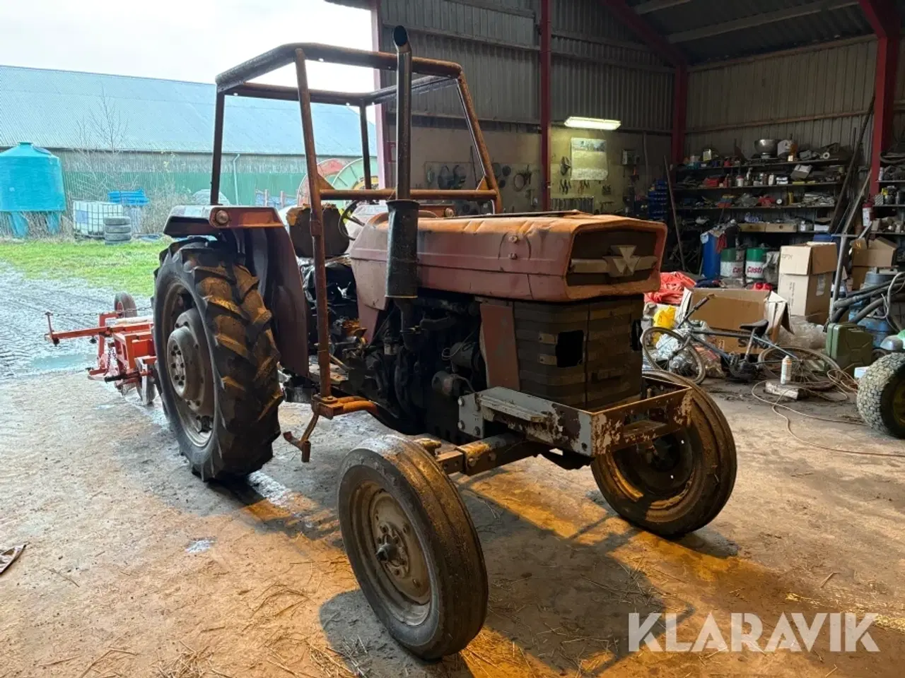 Billede 2 - Veterantraktor Massey Ferguson 135