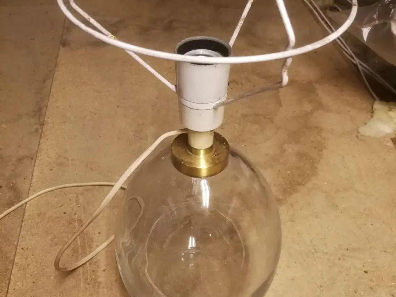 Billede 1 - Flot Holmegaard lampe