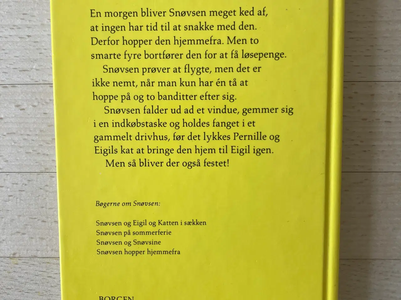 Billede 2 - Snøvsen hopper hjemmefra, Benny Andersen