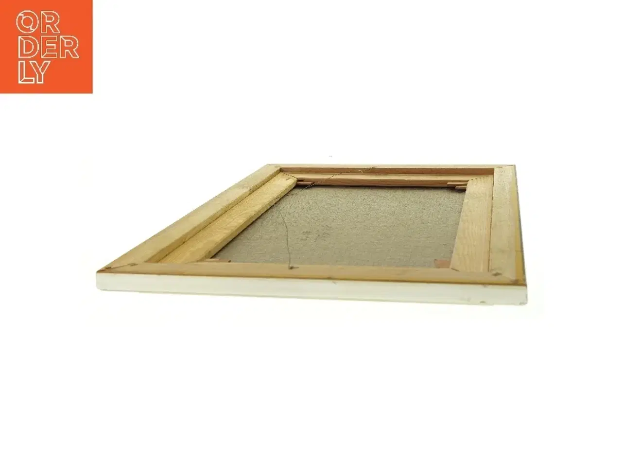 Billede 4 - Billedramme / maleri med billede fra Ukendt (str. LB:62,5x46cm)