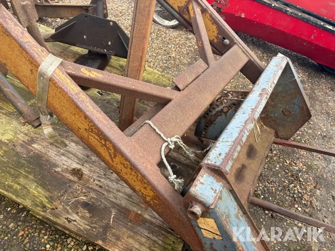 Billede 12 - Frontlæsser med skovl og greb