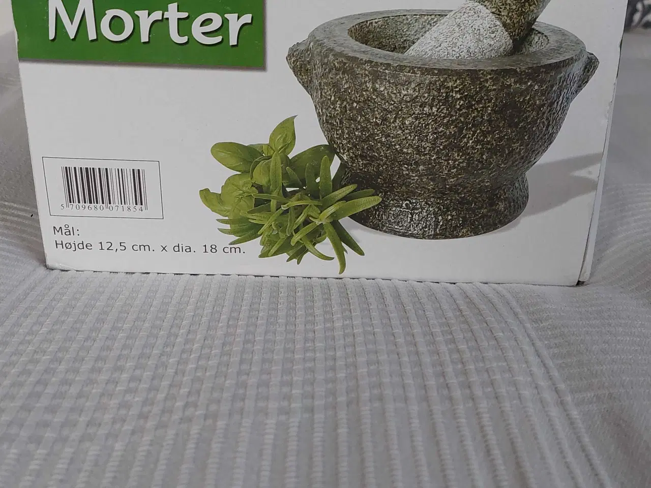 Billede 2 - Granit stor Morter
