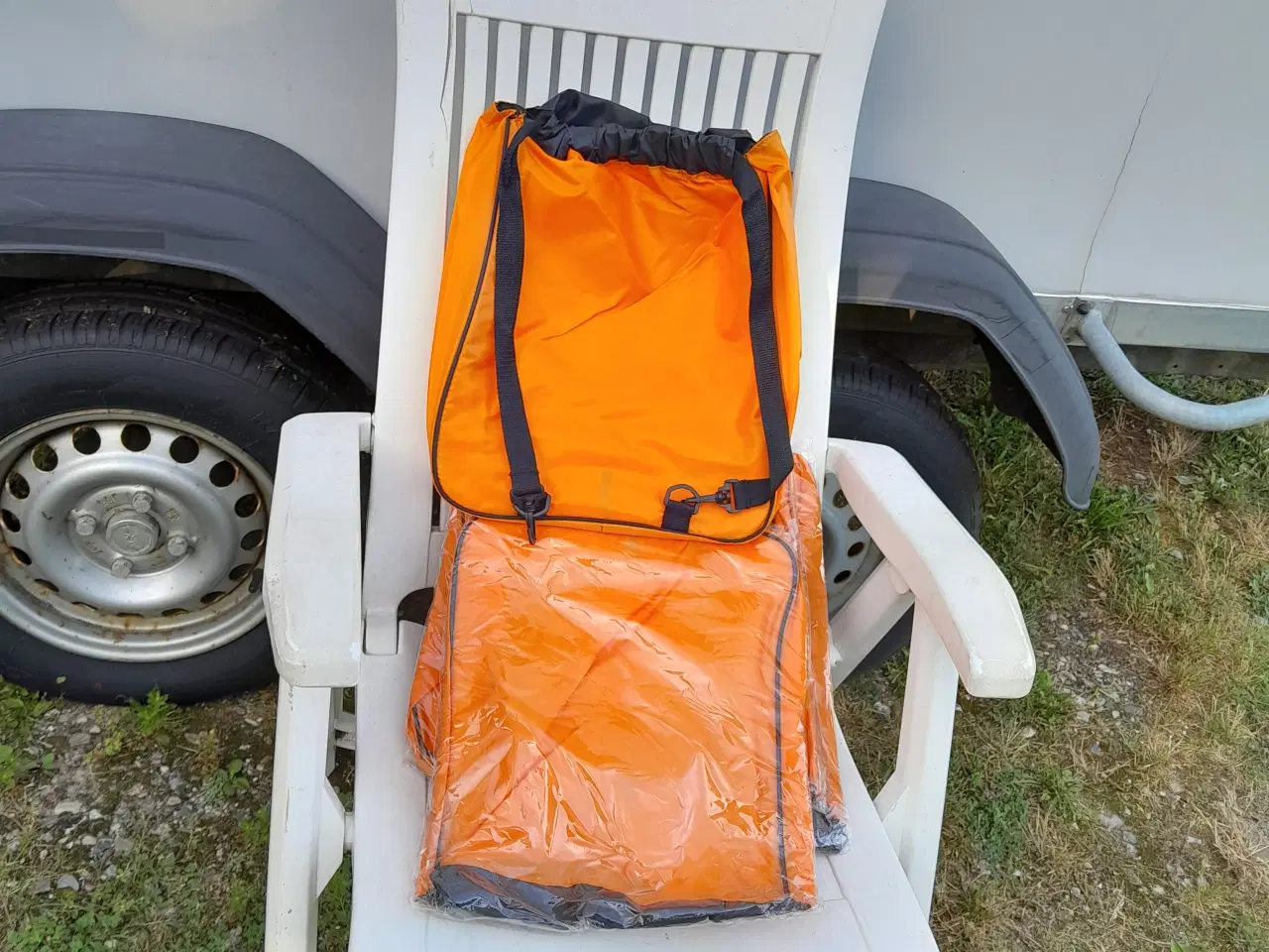 Billede 1 - 25 stk. Orange Muleposer/ sportsposer. 