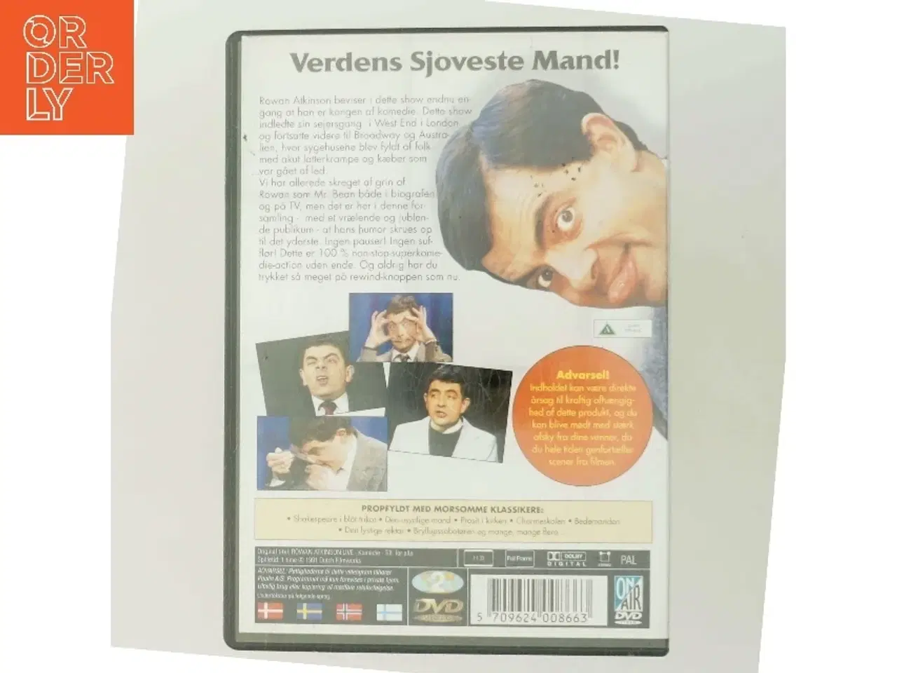 Billede 3 - Rowan Atkinson Live med Rowan Atkinson (DVD)