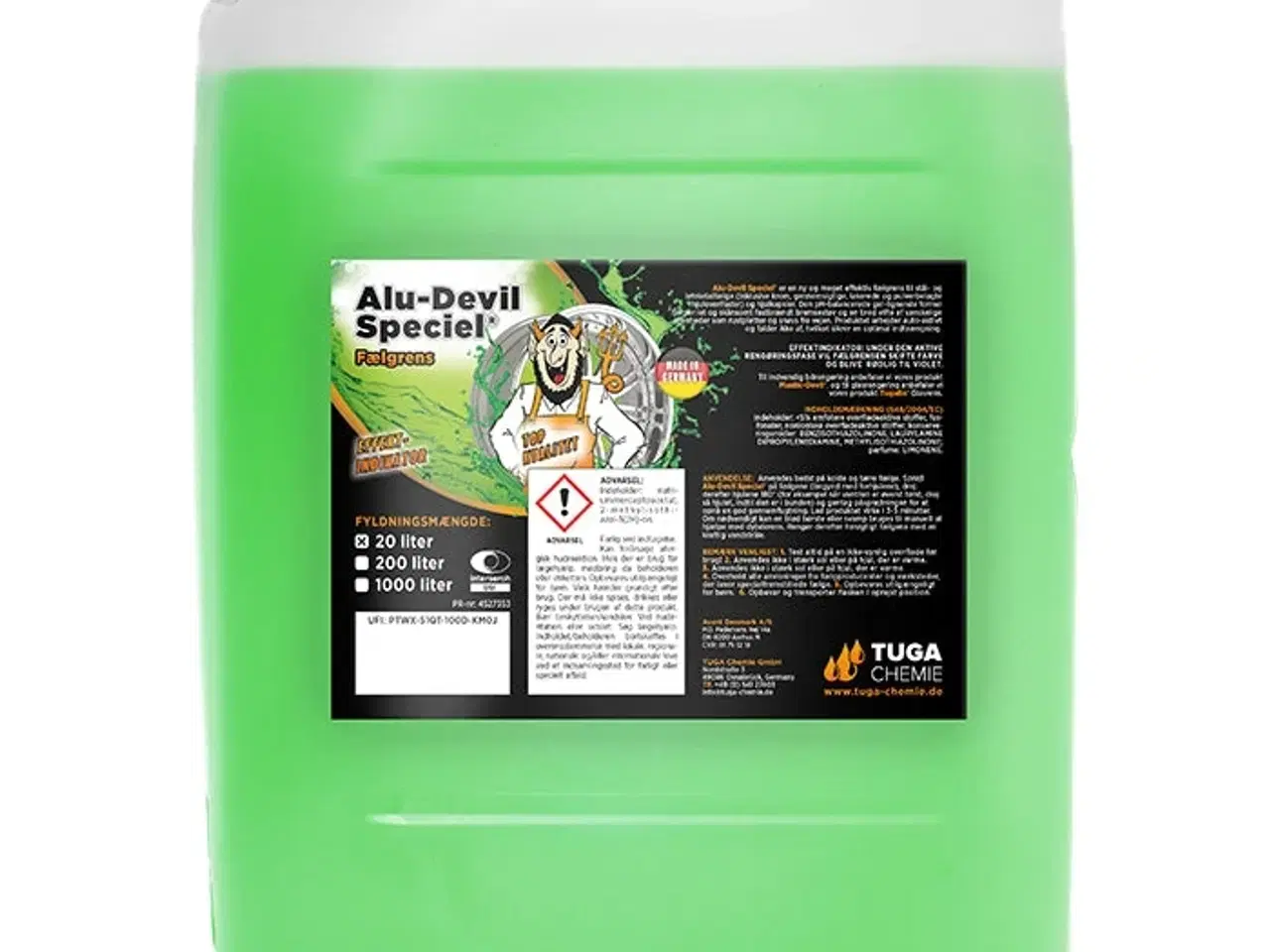 Billede 1 - Tuga Alu-Devil Speciel - Fælgrens 20L