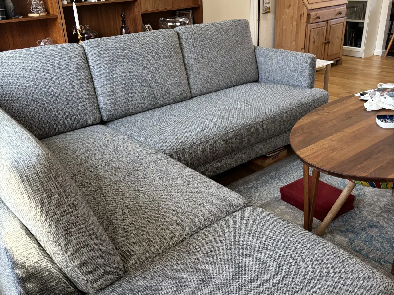 Billede 2 - Hjørnesofa med chaiselong 