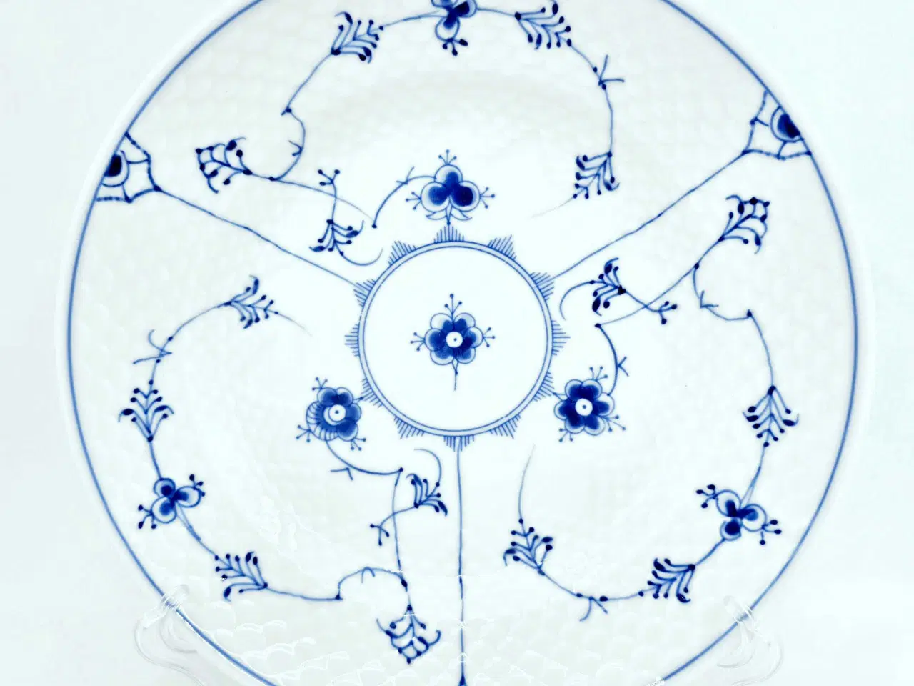 Billede 6 - B&G Musselmalet Hotelporcelæn Middagstallerken 