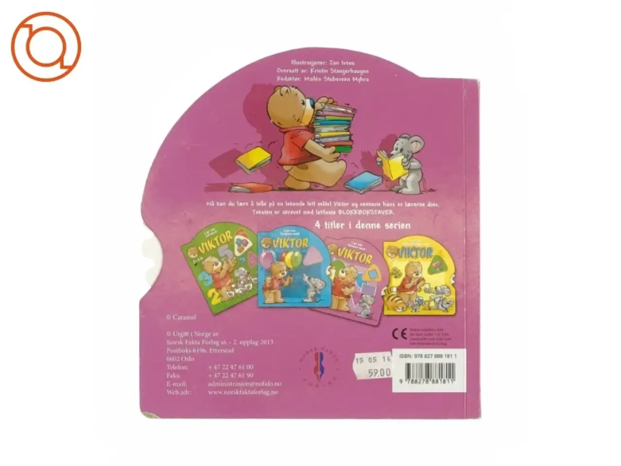 Billede 2 - Lær om former med Victor af Kristin Stangerhaugen (Norsk) (Bog)