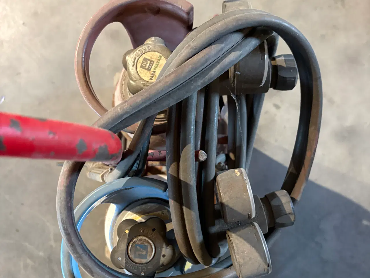 Billede 5 - Gas og ilt sæt med ejendoms flasker