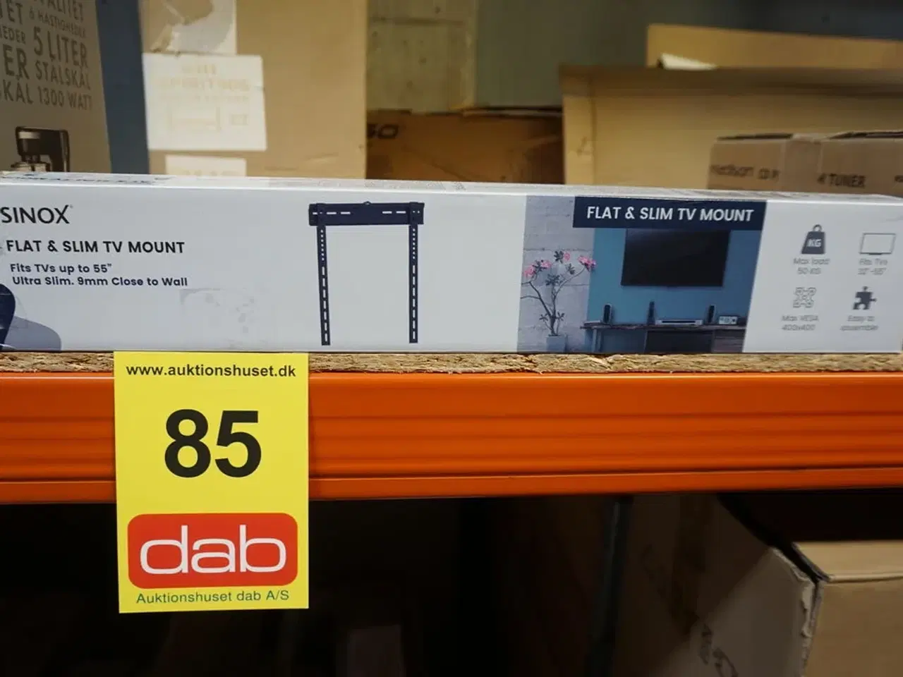 Billede 2 - Sinox One flat&Slim vægbeslag til 32" - 55" TV