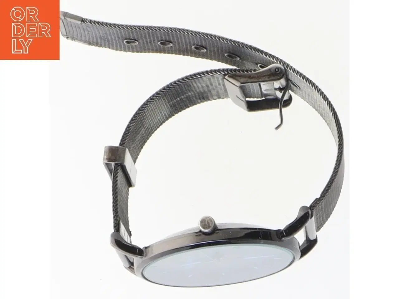 Billede 2 - Herreur med sort rem fra Geneva (str. Ø 4 cm)