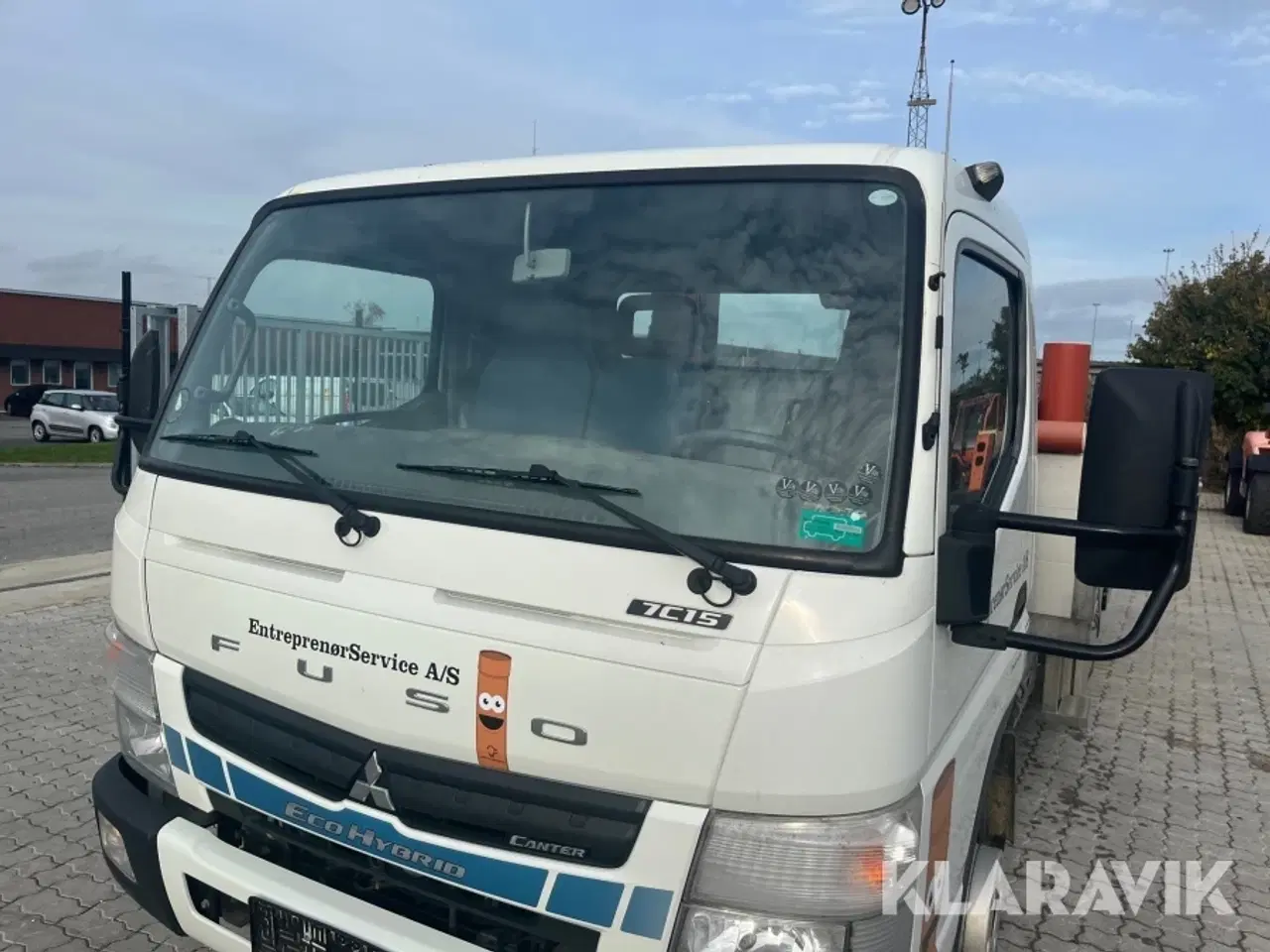 Billede 8 - Lastbil Fuso Canter 7C15 Eco Hybrid med kran