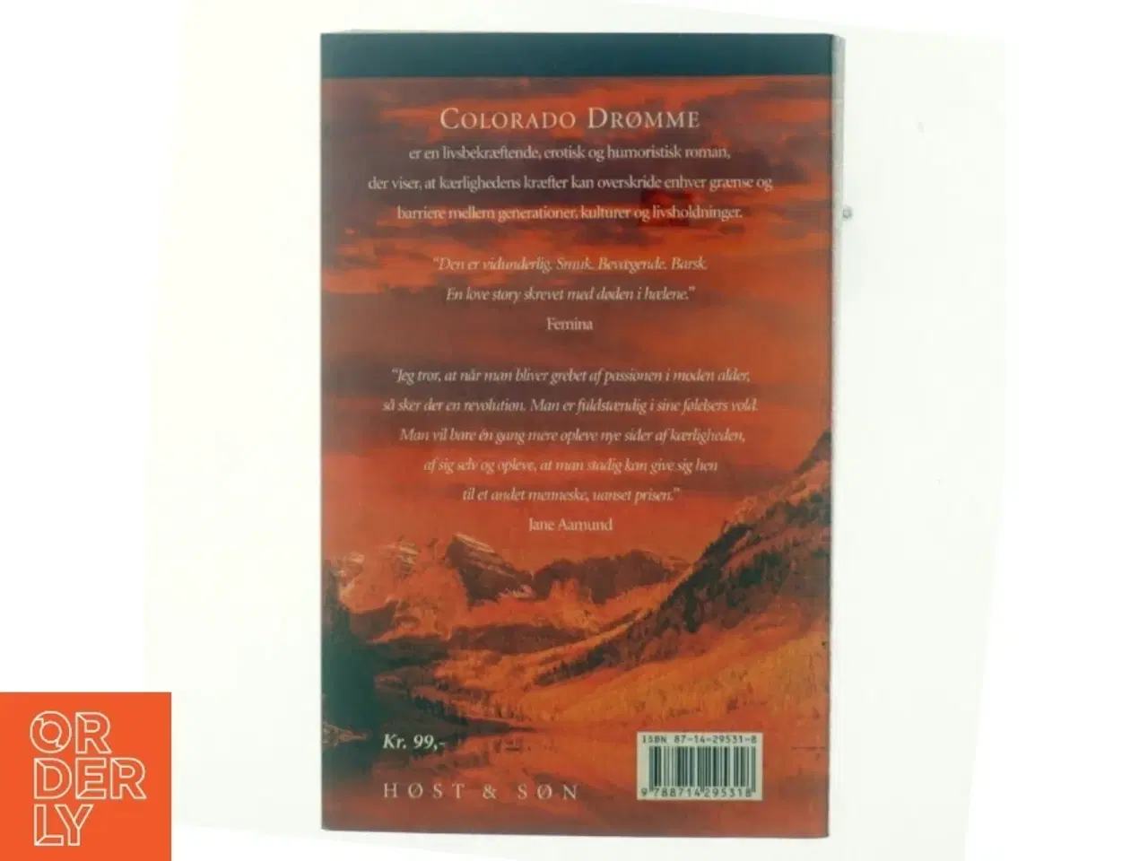 Billede 3 - Colorado drømme : en roman om den modne passion af Jane Aamund (Bog)