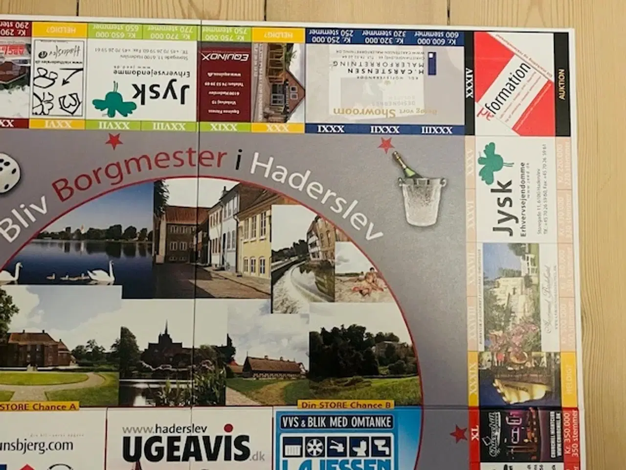 Billede 7 - Brætspil "Bliv borgmester i din by - Haderslev"