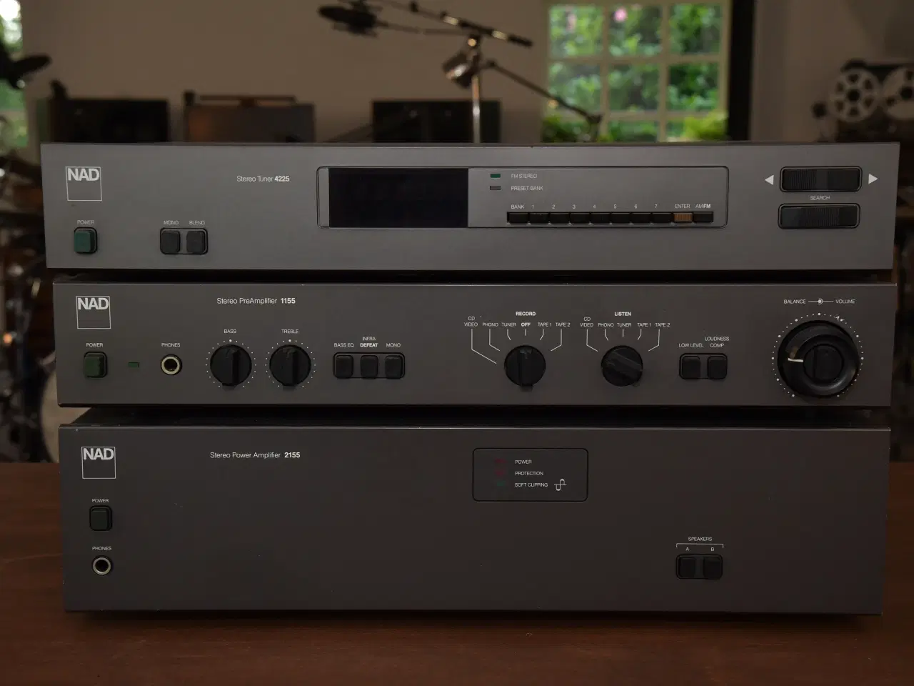Billede 1 - NAD forstærker sæt, - Preamp 1155, Amp 2155, Tuner