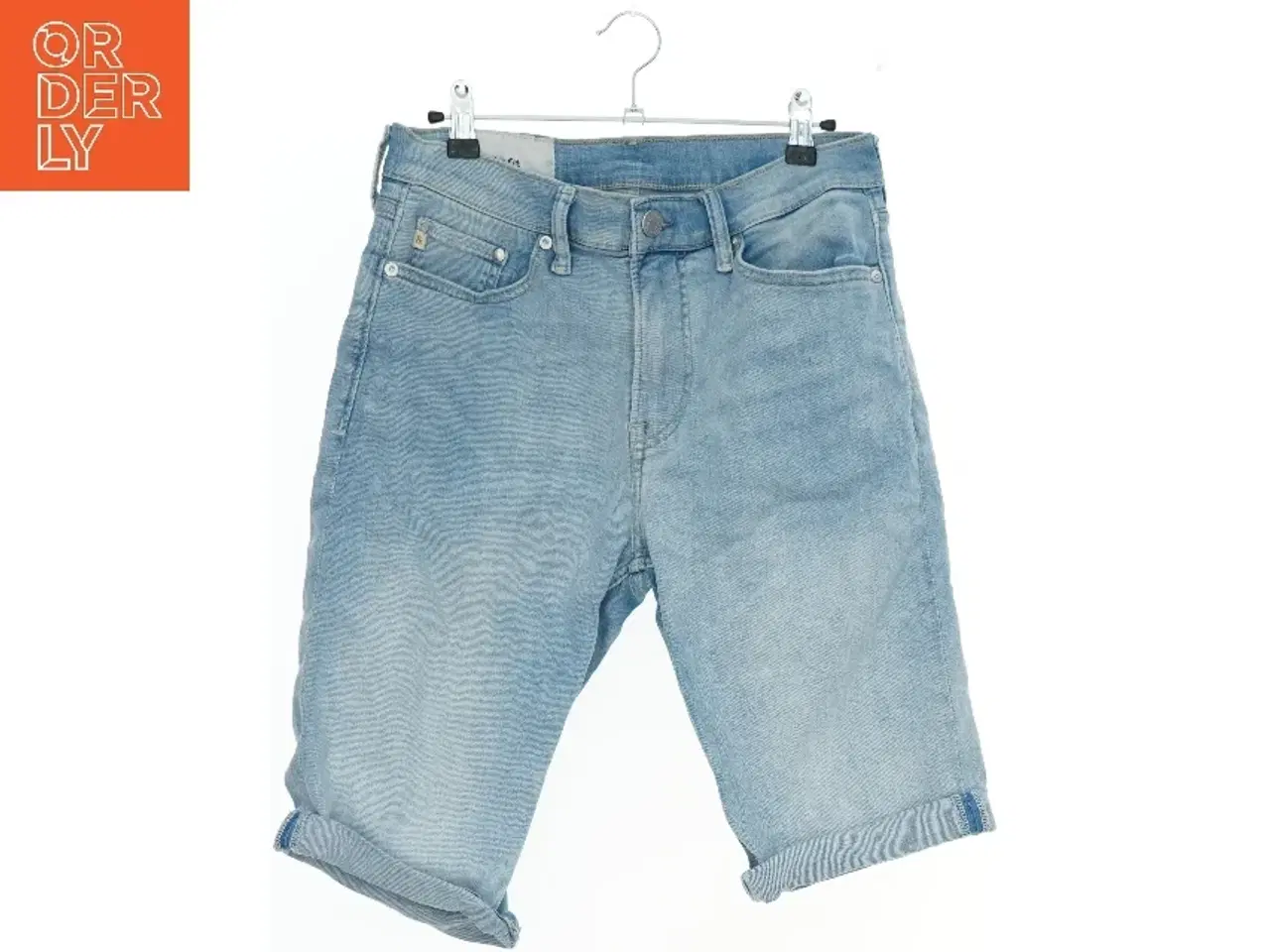 Billede 1 - Shorts i lys denim fra H&M (str. 176)