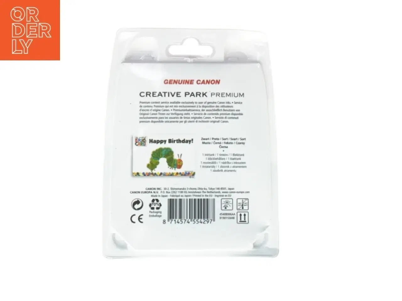 Billede 2 - Canon 526 sort blækpatron fra Canon (str. 15 x 11,5 cm)