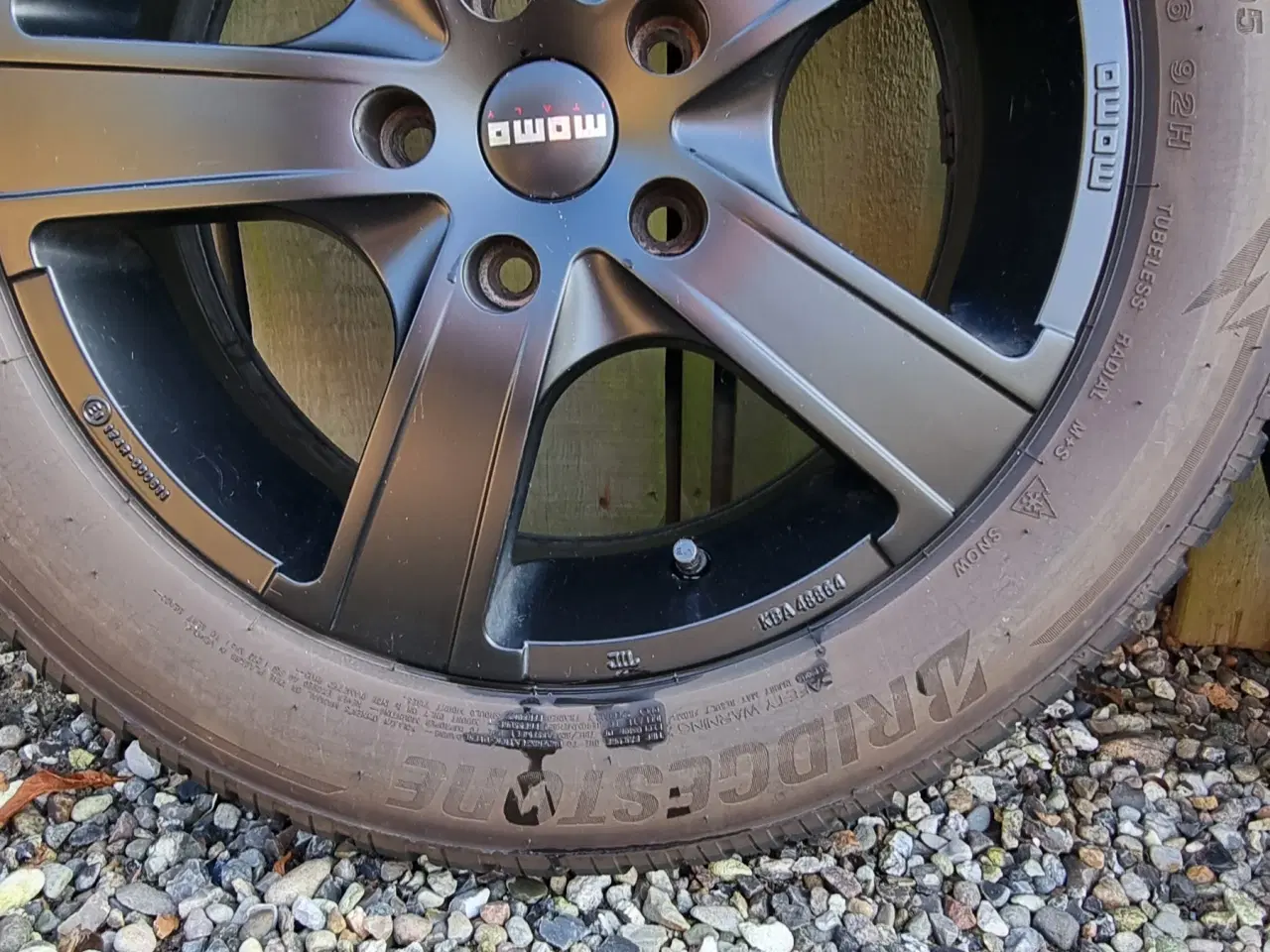 Billede 5 - Nye sorte 16" alu med gode vinterdæk 