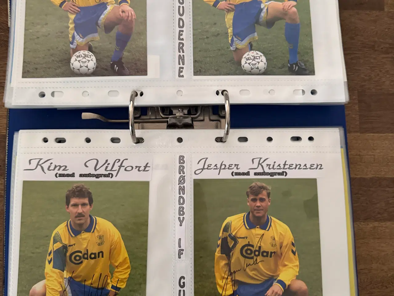 Billede 2 - Brøndby IF autograf kort