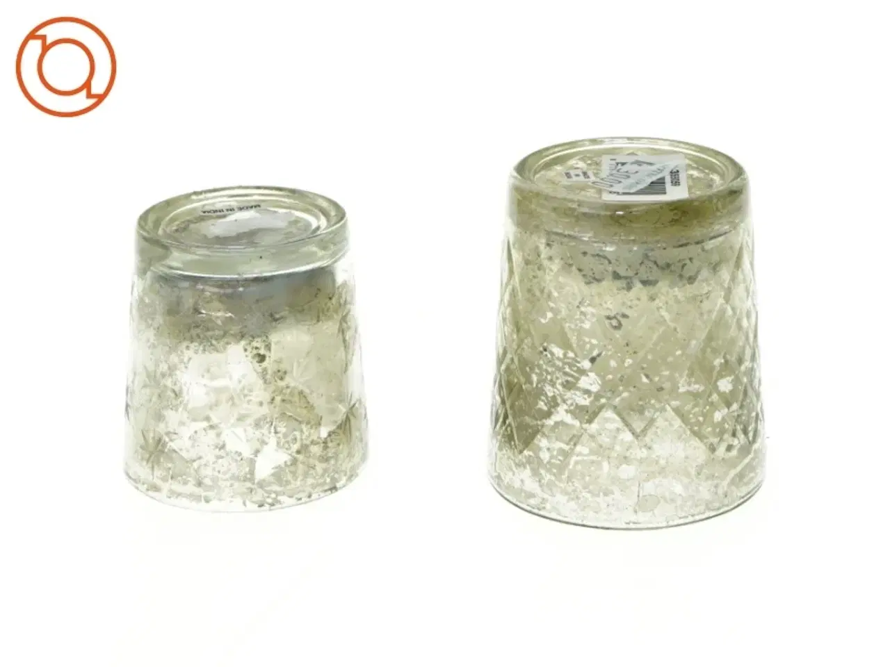 Billede 3 - Lysestager (str. 5 x 7 cm 6 x 6 cm)