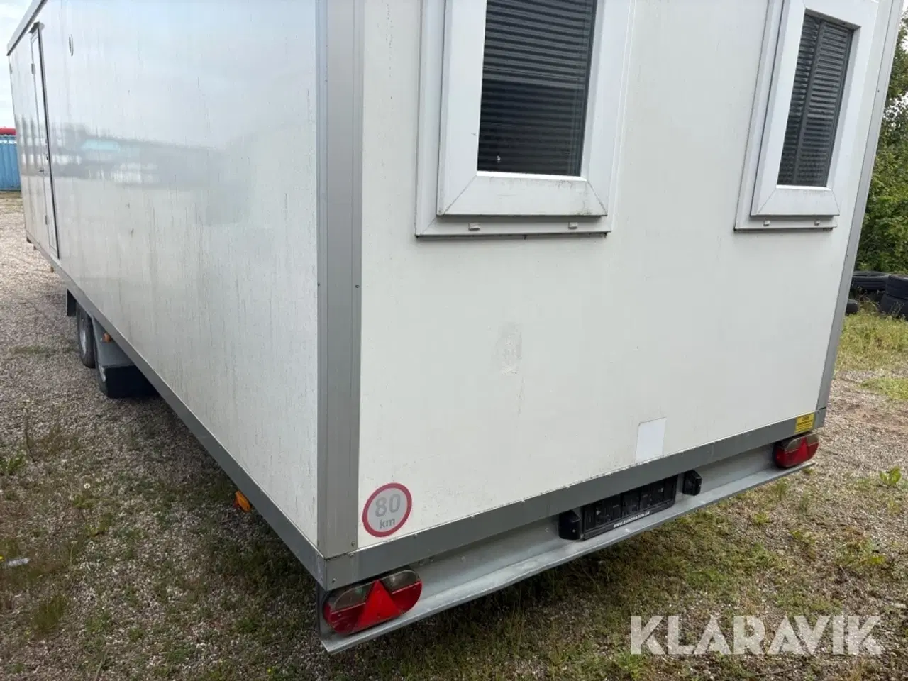 Billede 2 - Skur/beboelsesvogn Eurowagon 33XL