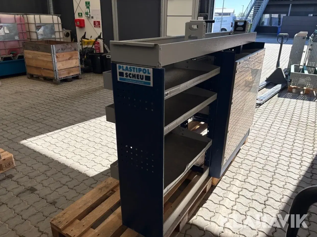 Billede 5 - Reol til varevogn Plastipol Scheu - 2 enheder