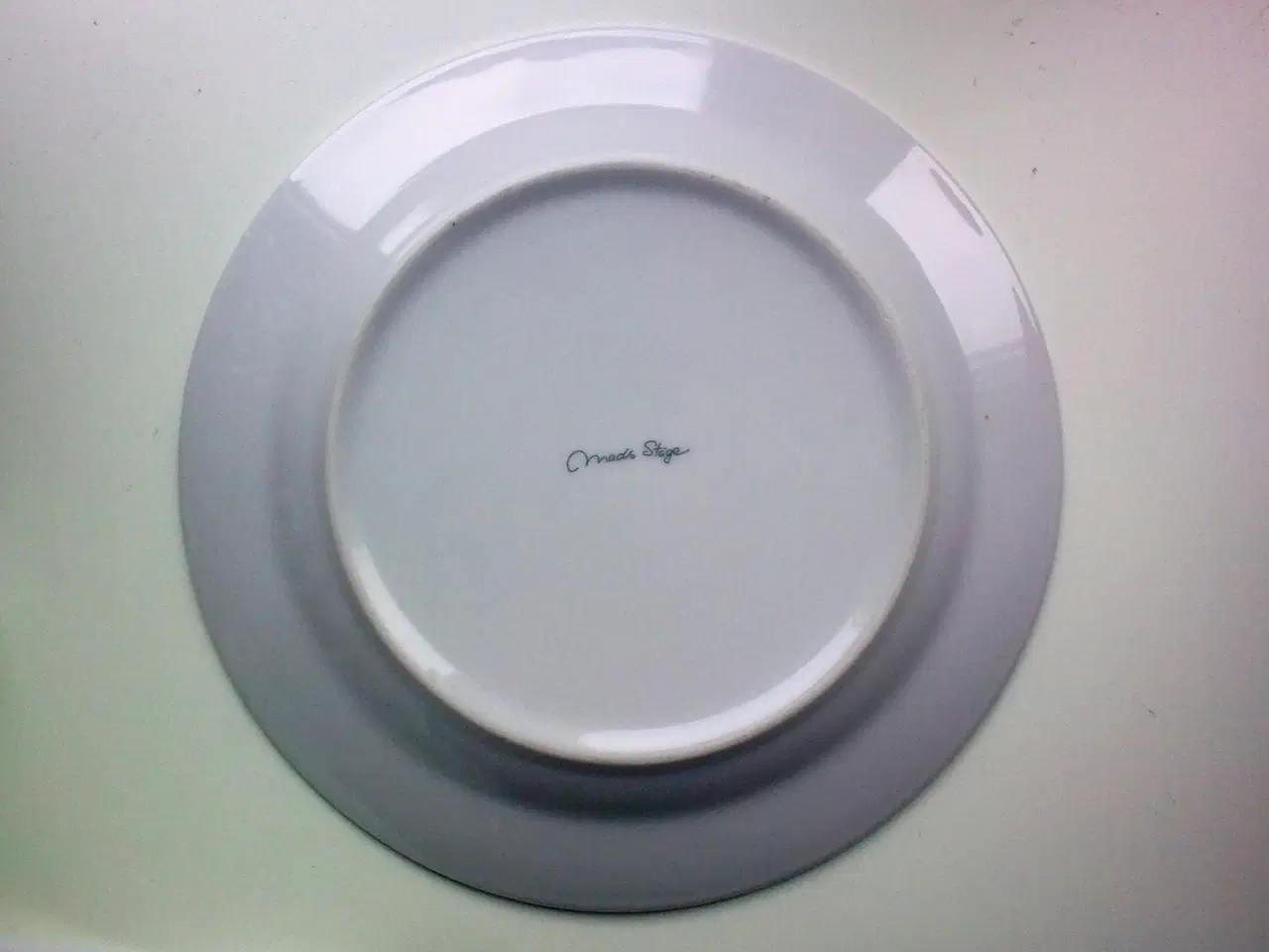 Billede 5 - Mads Stage JUL Natur Nissen hvid tallerken x 4