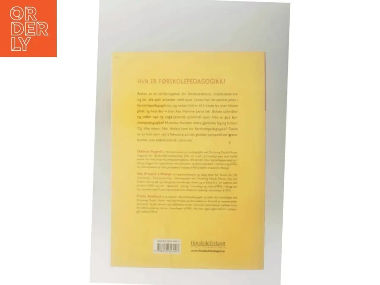 Billede 3 - Hva er førskolepedagogikk? (Bog)