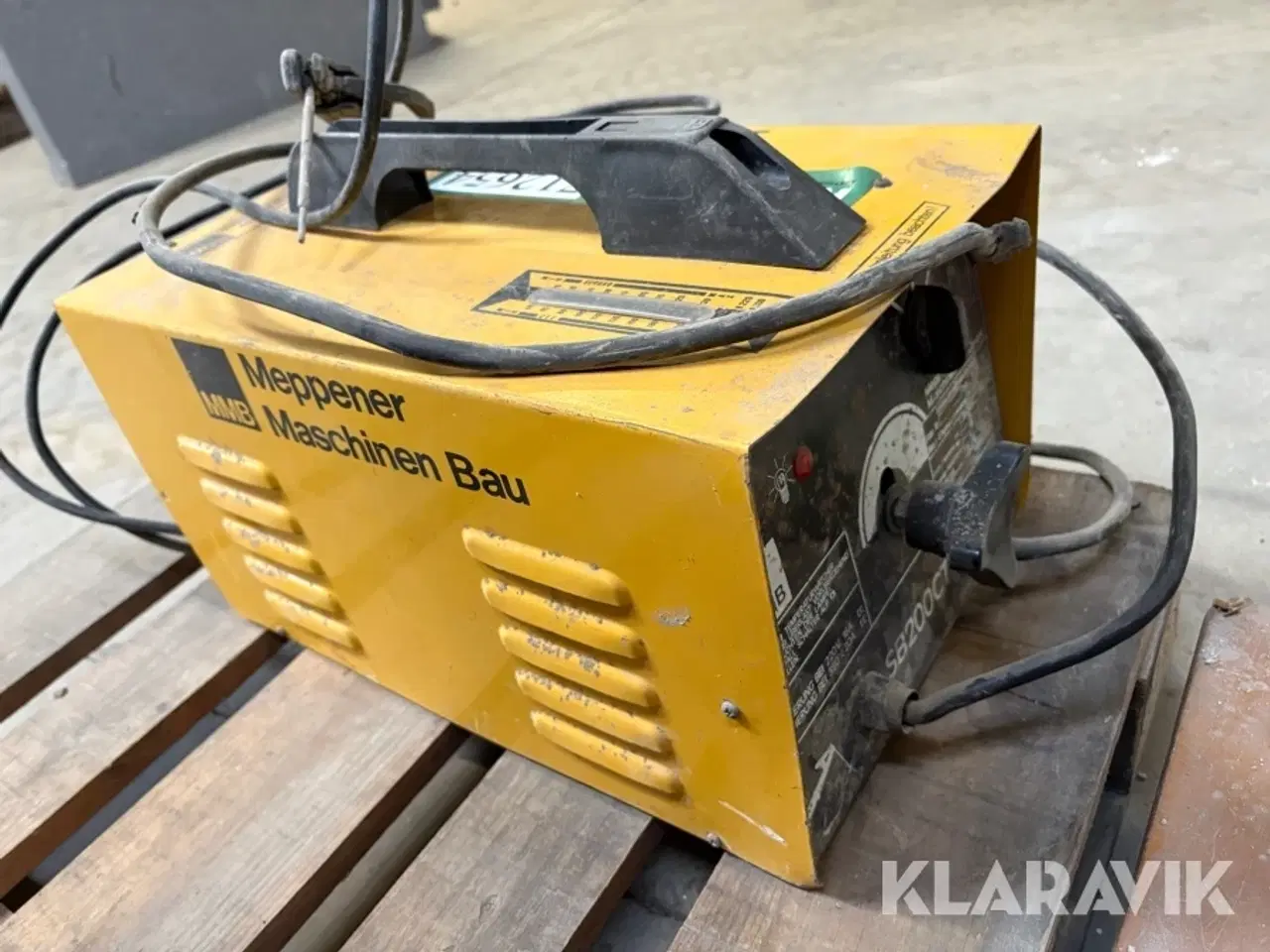 Billede 3 - Elektrodesvejser Meppener maschinen bau SB200CT