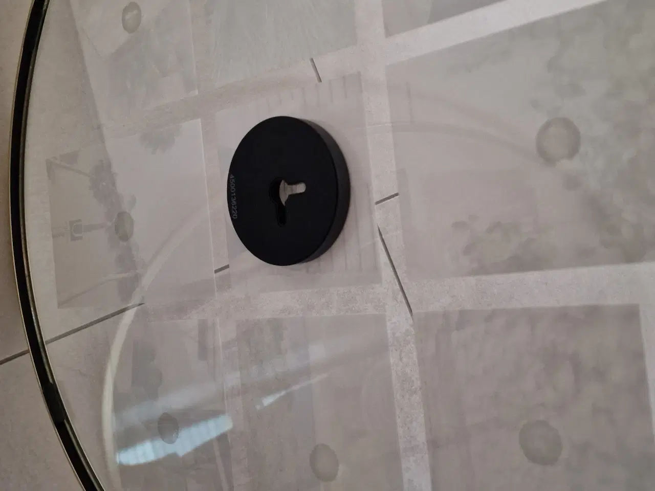 Billede 2 - Svævende glasramme i metal til billed collage