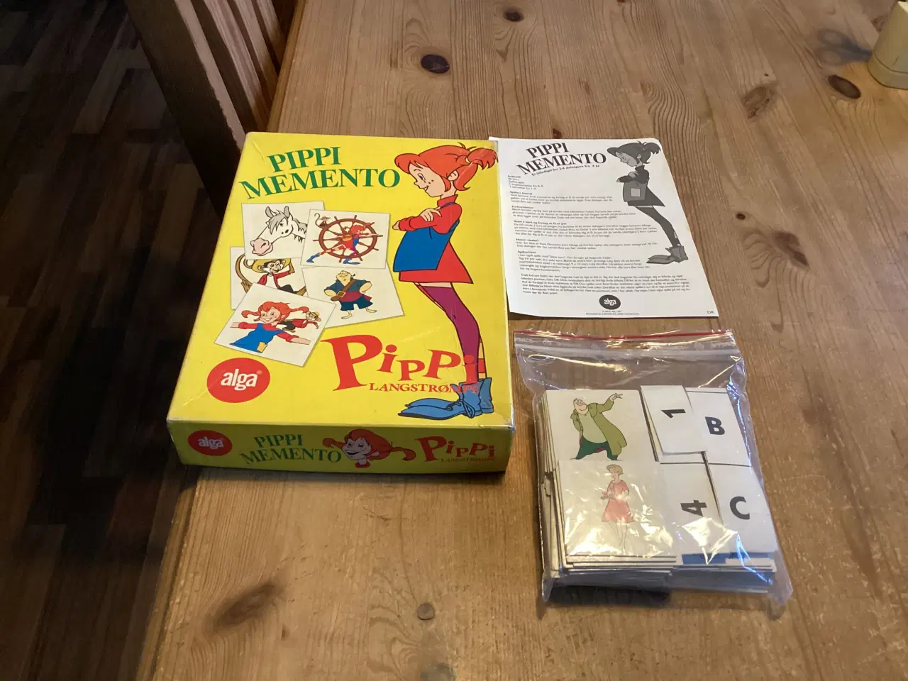 Billede 3 - Pippi Langstrømpe Spil, Bøger, Bamser, Sengetøj.