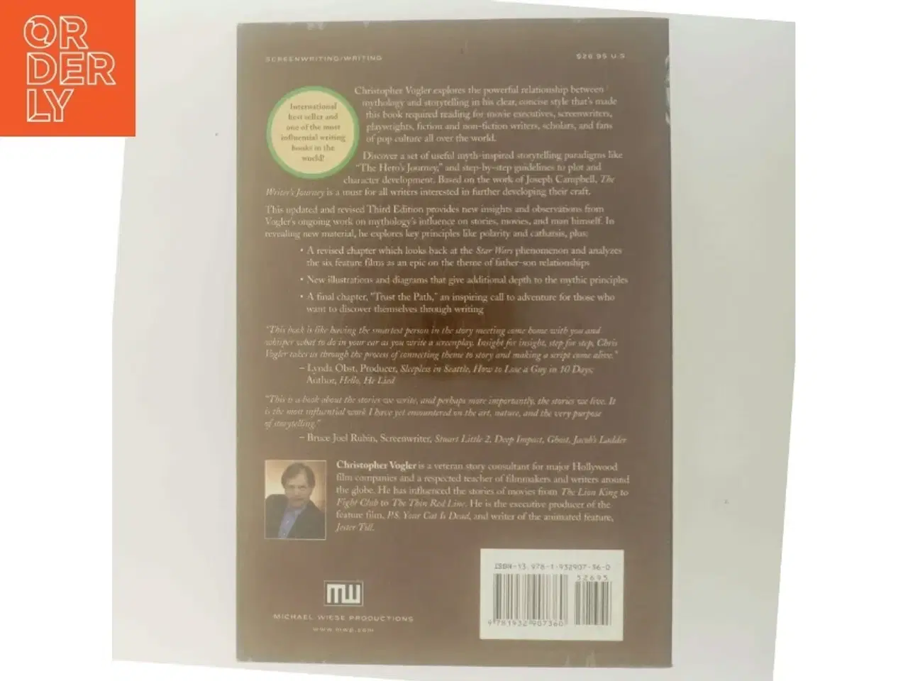 Billede 3 - The writer&#39;s journey : mythic structure for writers af Christopher Vogler (Bog)