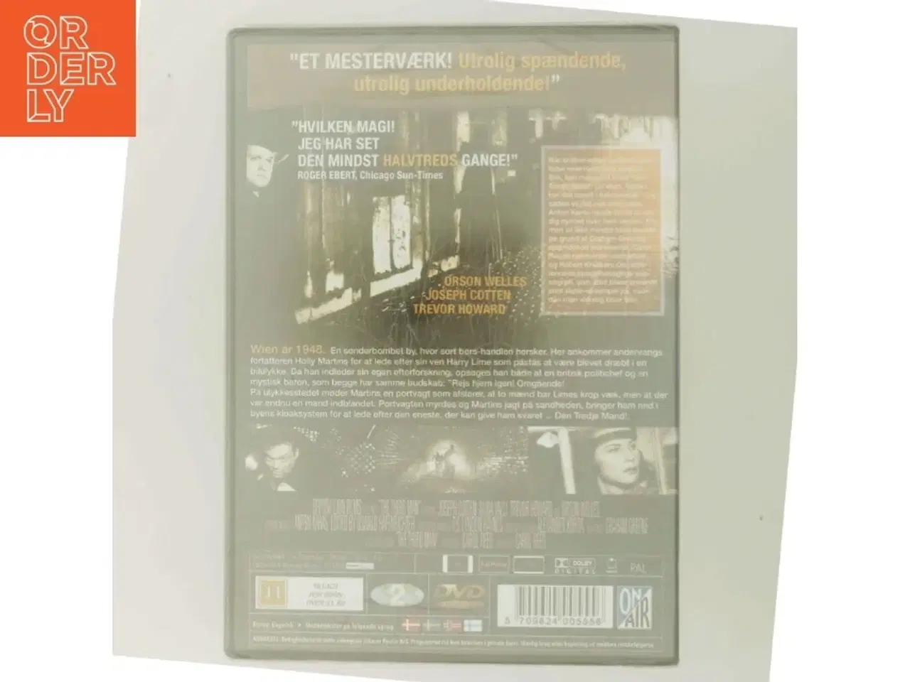 Billede 3 - Den Tredje Mand med Orson Welles (DVD)