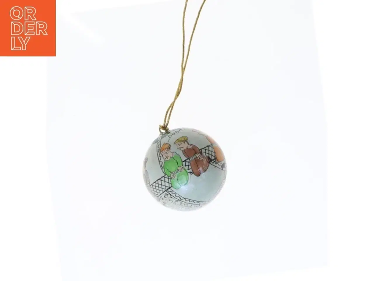 Billede 3 - Dekorativ kugle med Dubai motiv (str. Ø 5 cm)