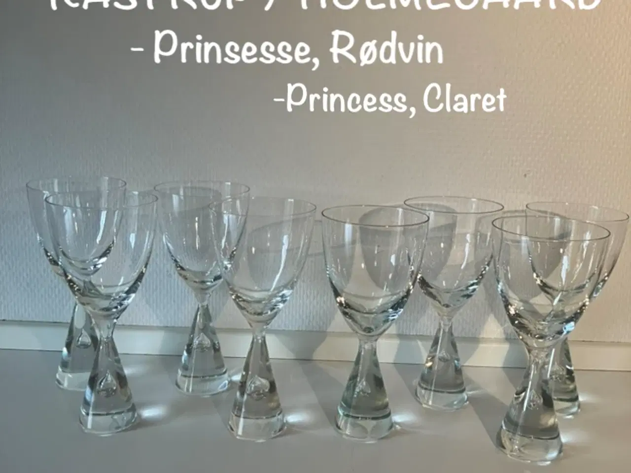 Billede 1 - Holmegaard Prinsesse glas