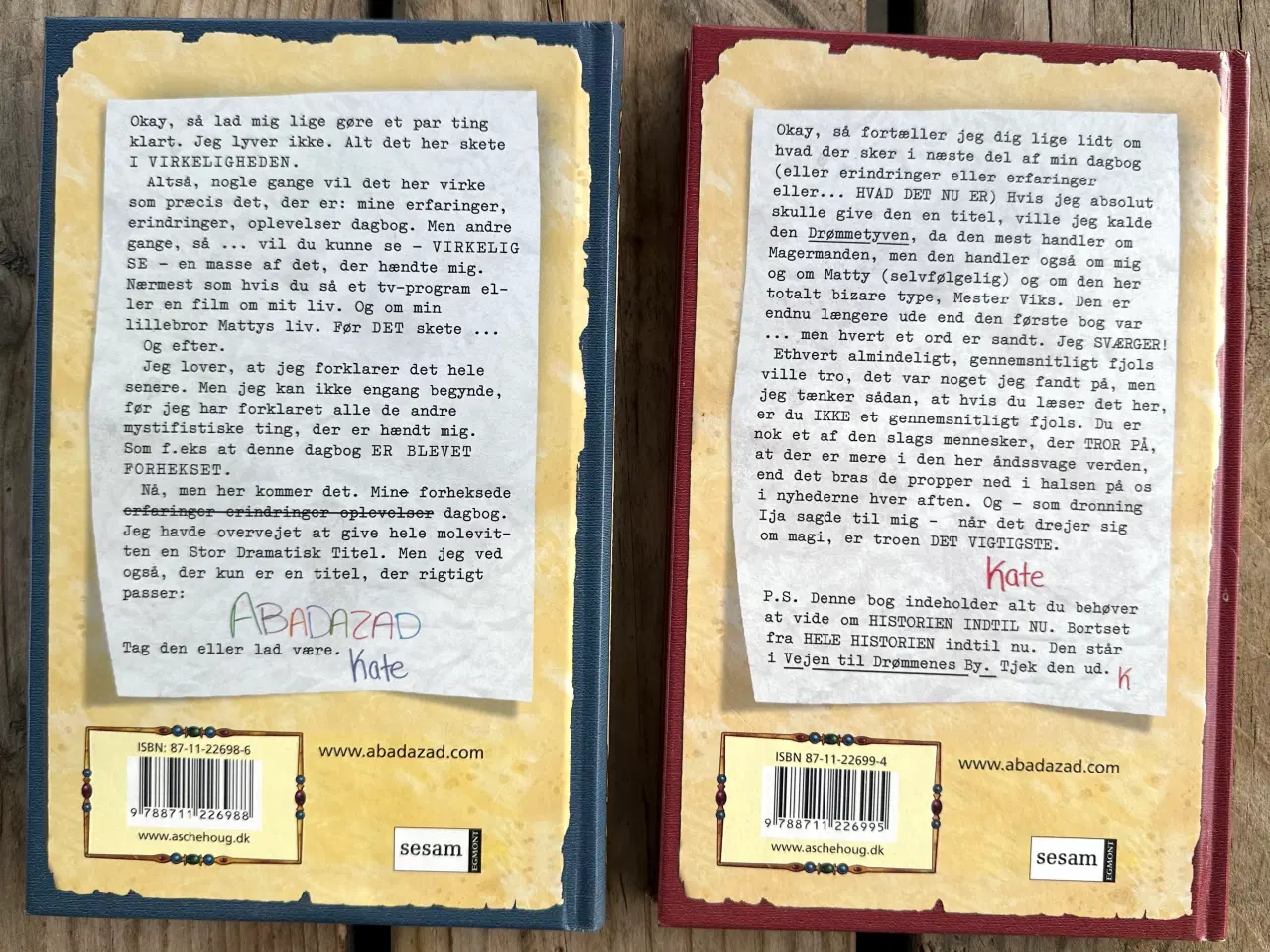 Billede 2 - Abadazad 1+2, J. M. Dematteis, genre: fantasy