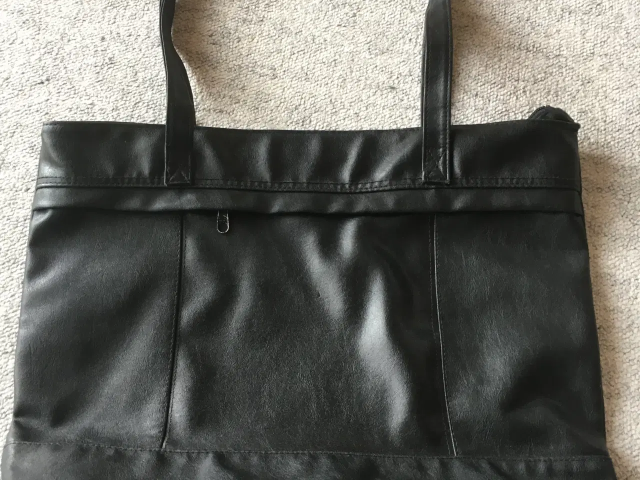 Billede 1 - Læder taske 