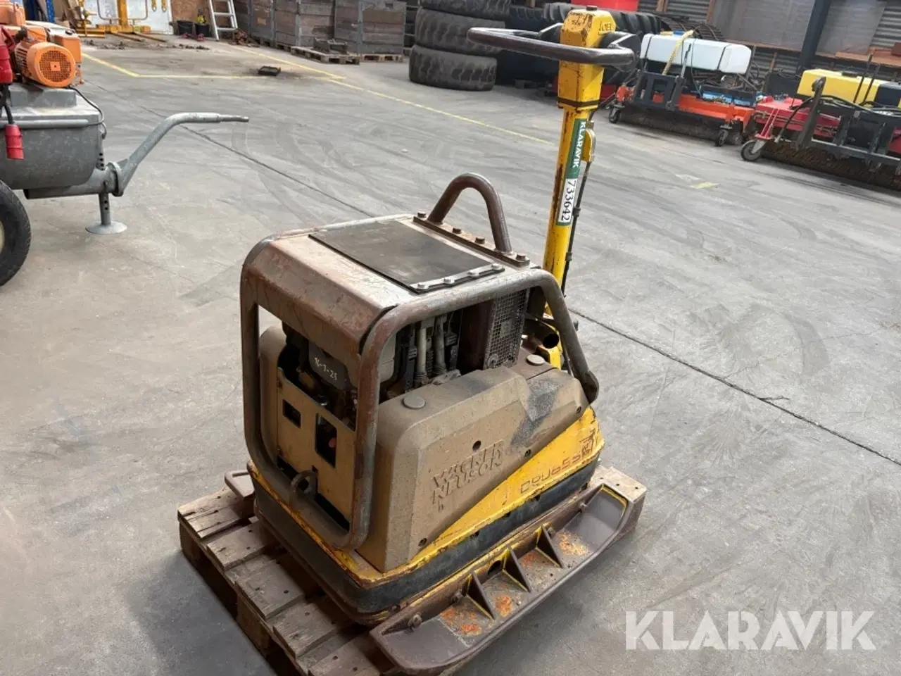 Billede 1 - Pladevibrator Wacker Neuson DPU 6555 - 9,6 kW - 481 kg.