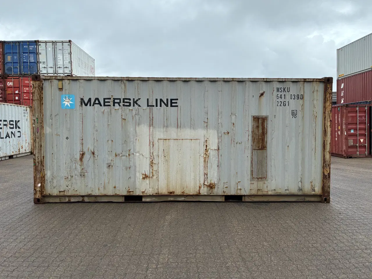 Billede 3 - 20 fods Container- ID: MSKU 541039-0