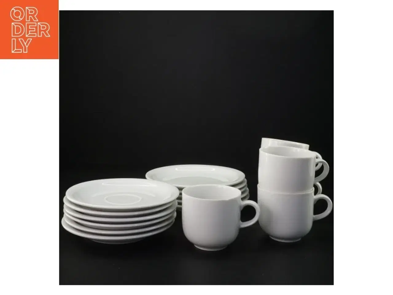 Billede 2 - Kaffekopper med tallerkener af tallerkener fra Winterling (str. Diameter 17 cm og 15 cm kop, 7,5 x 7 cm)