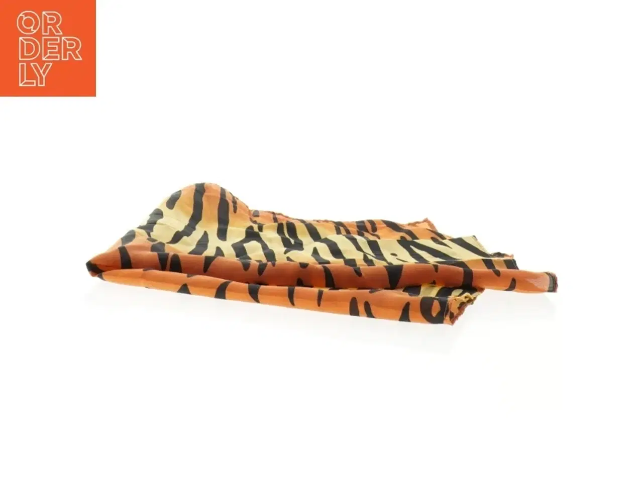 Billede 4 - Tigerprint silketørklæde fra Saras Silks (str. 54 x 52 cm)
