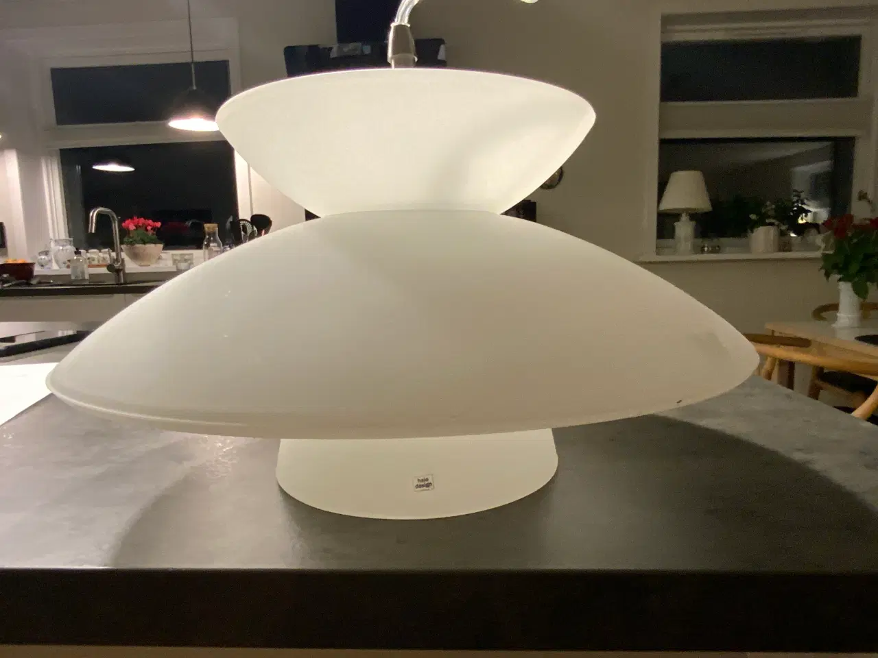 Billede 1 - Loftslampe Halo design