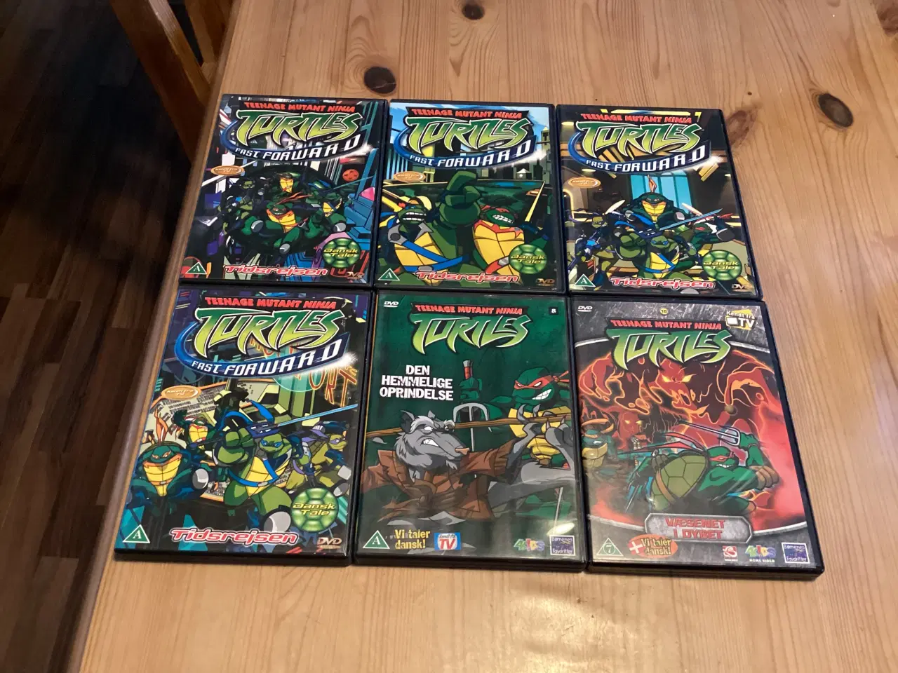 Billede 5 - Ninja Turtles, Figurer, Dvd, Tallerken.