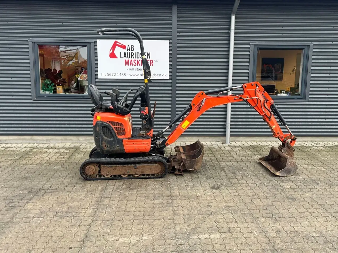 Billede 1 - Kubota U10-3 SL med usdkudsarm og 3 skovle