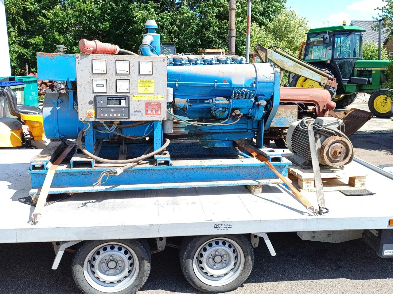 Billede 1 - Diesel generator nødstrøms anlæg 